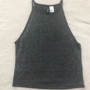 Super cute and elegant racer back crop top